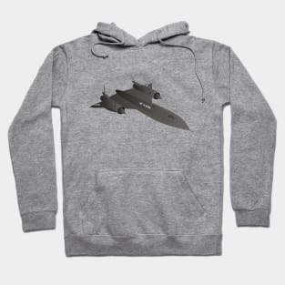 SR-71 Blackbird Reconnaissance Aircraft Hoodie